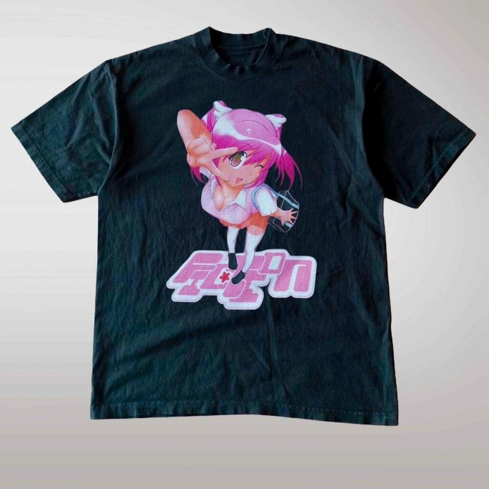 Style Anime Girl Graphic Tee  Kawaii Aesthetic  T Shirt